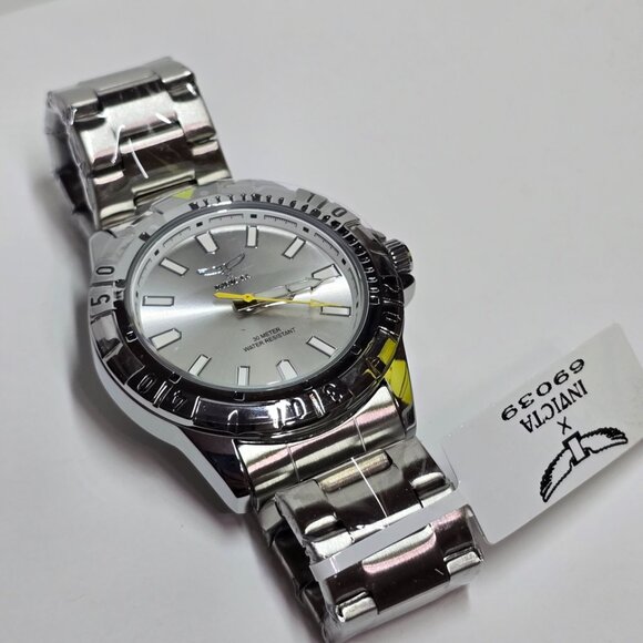 Invicta Specialty I by Invicta Men's Watch - 42mm, Steel, Silver, Yellow (69039) - Picture 6 of 13